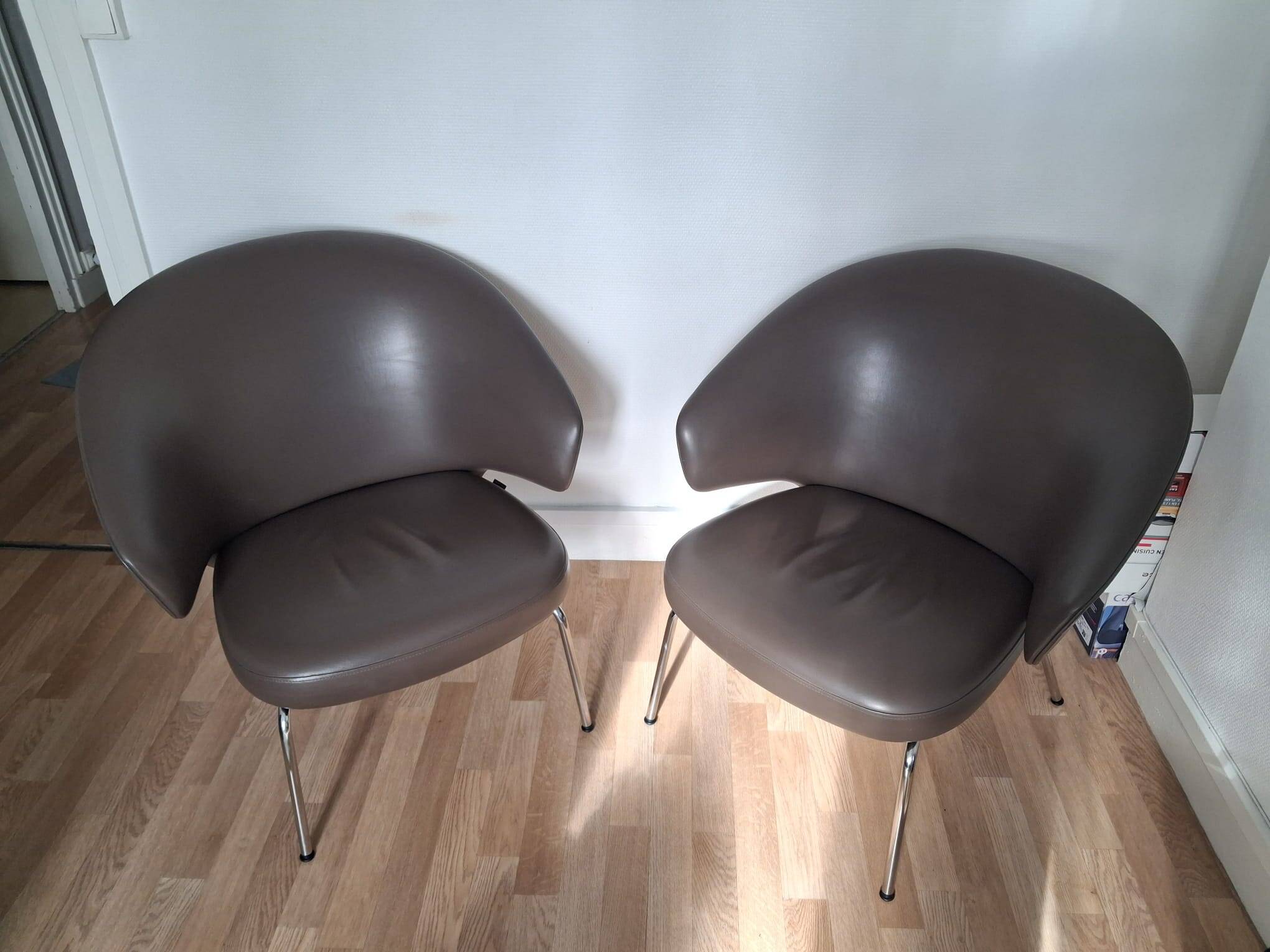 Fritz Hansen PLENUM design armchair – Sebastian Herkner – 2023 (x2)