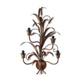 Sconce in gilded metal