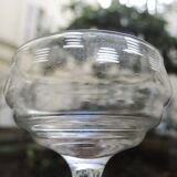 8 Anciennes Coupes à Champagne Art Déco