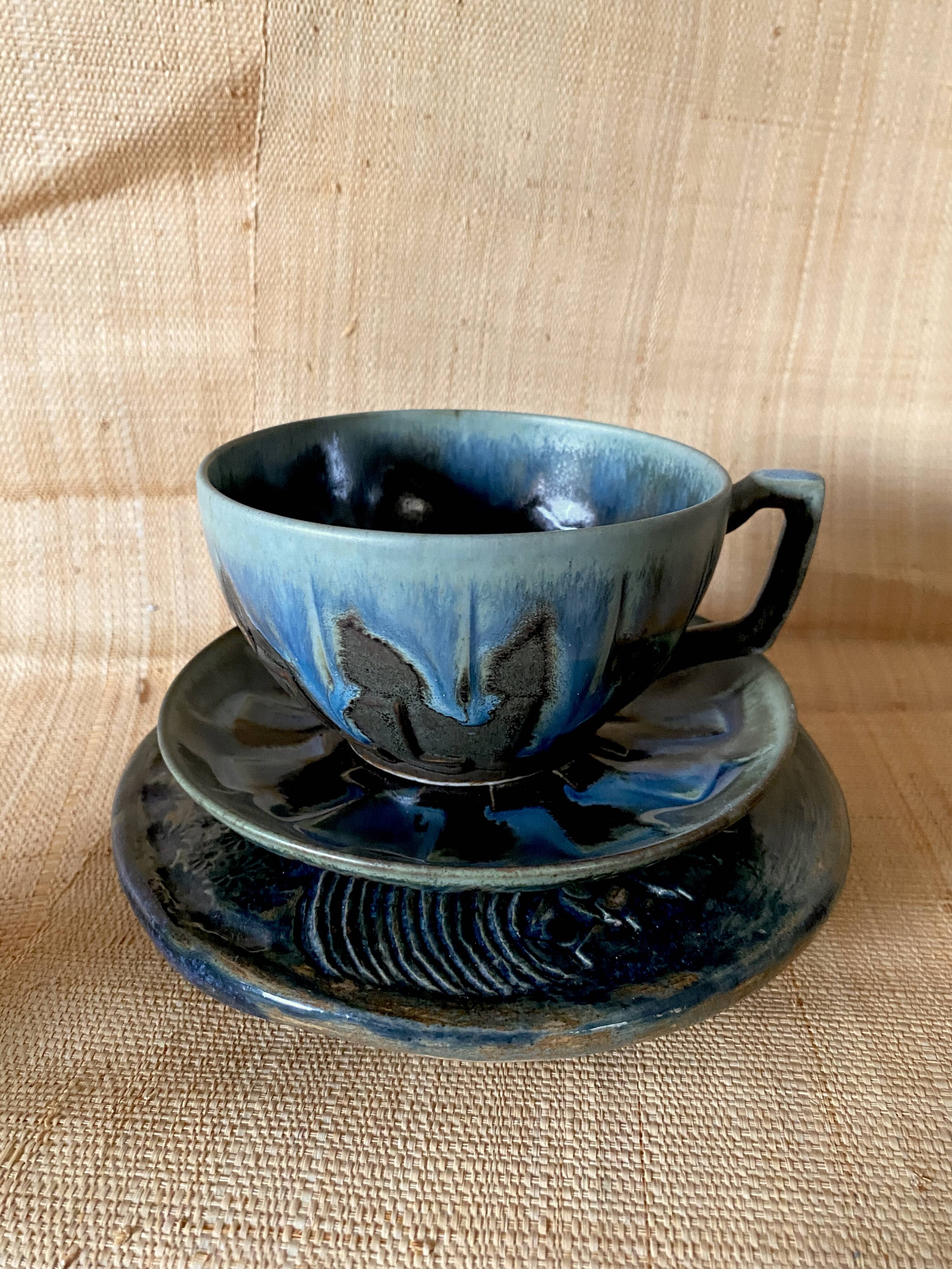 Ceramic trivet, 1970s