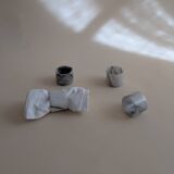 Stone napkin rings