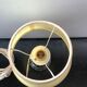 Former body lamp moulded glass - vintage cream daybat