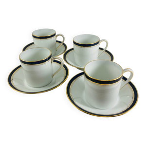 4 tasses et Sous-tasses