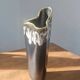 Vase vintage forme libre organique - céramique numérotée 1246/23 - style mid-century