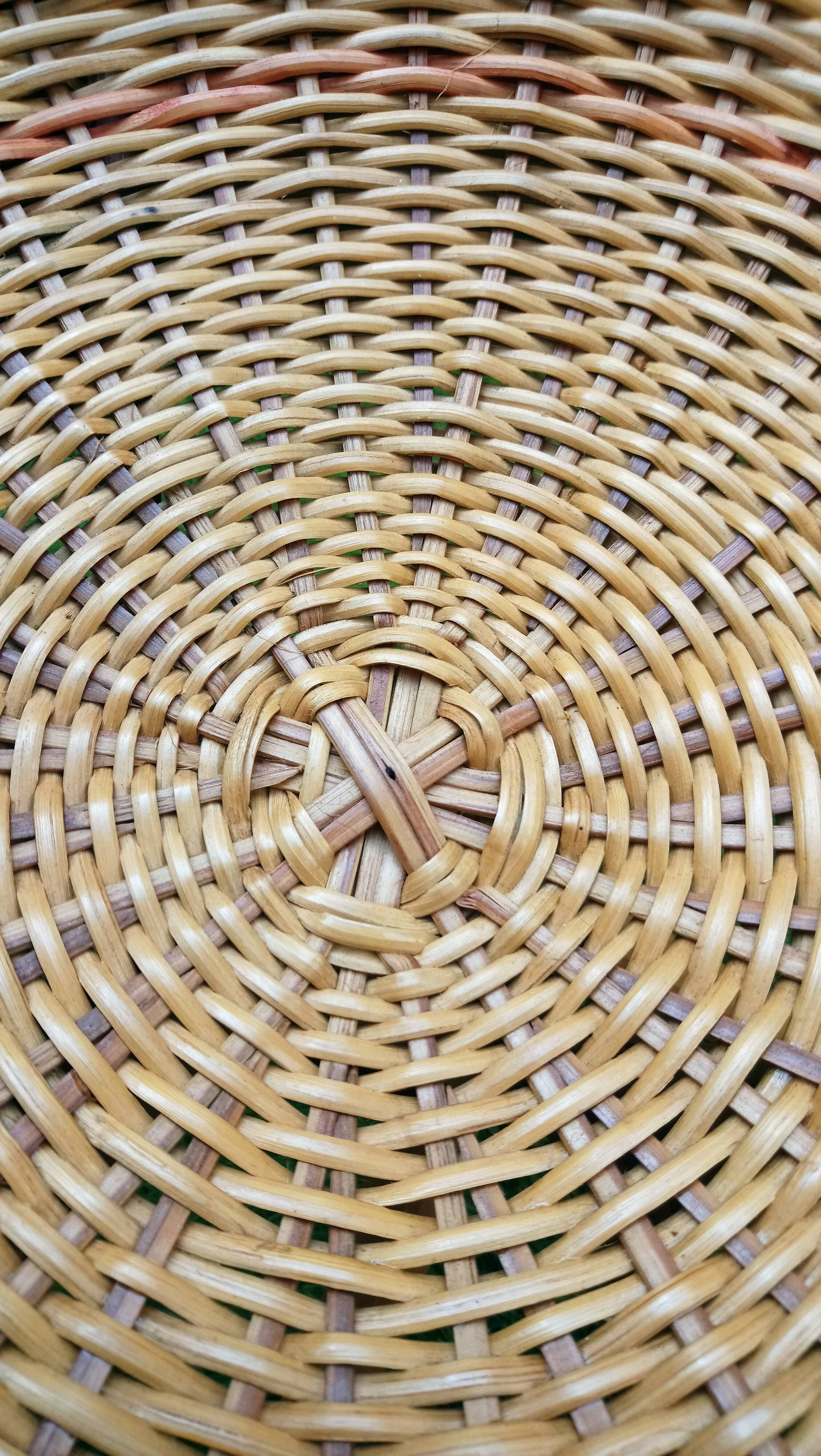 Summer Lounge 4 stools and coffee table Wicker of the 1960s
