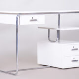 Bureau Blanc Bauhaus fabriqué dans les années 1930