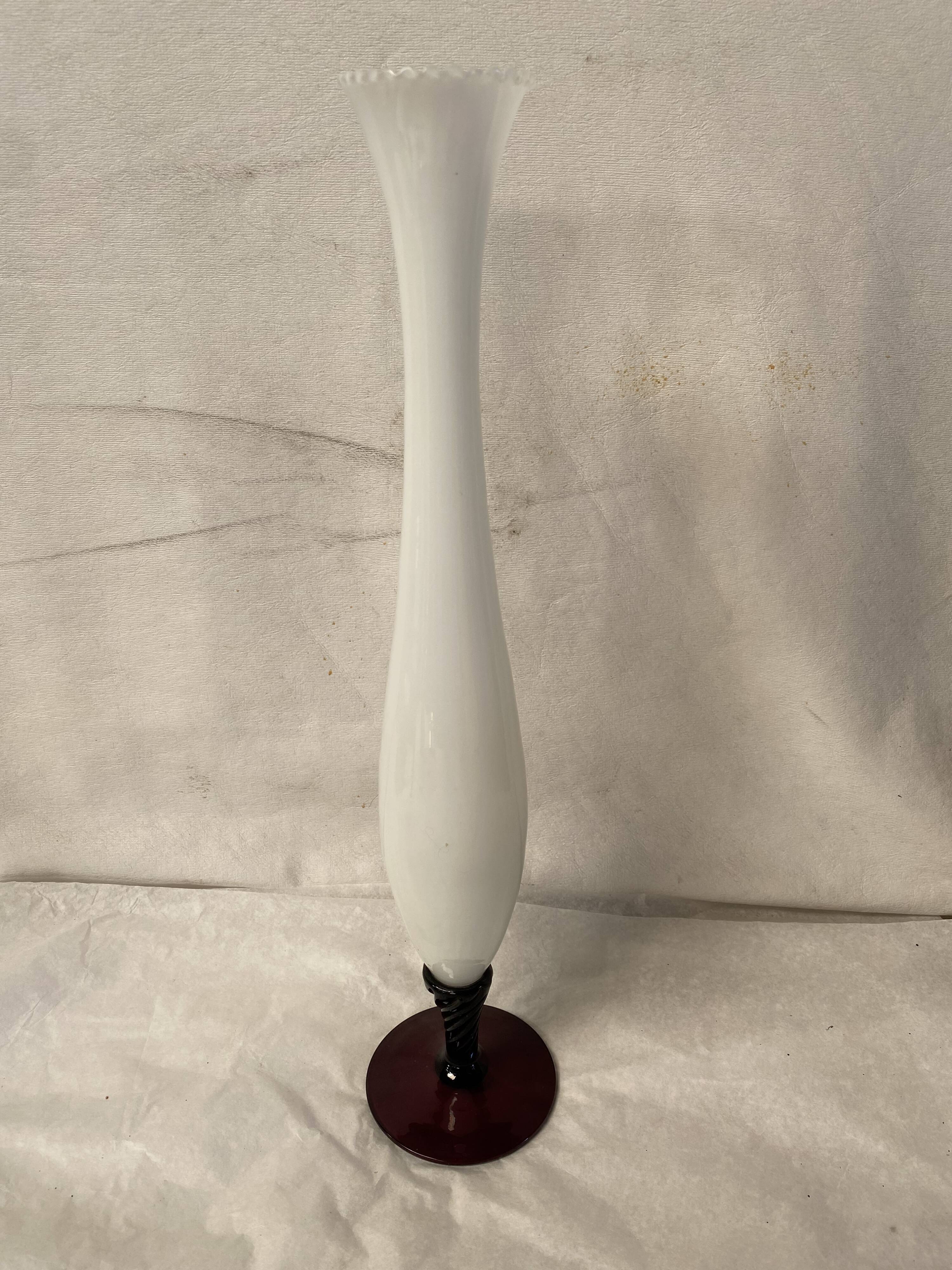 Vintage opaline vase