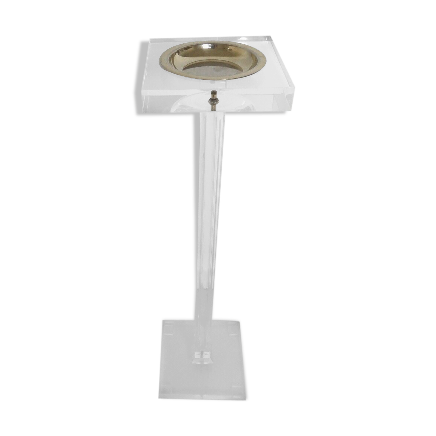 Standing ashtray, Roche Bobois, in plexiglass 70s 80s