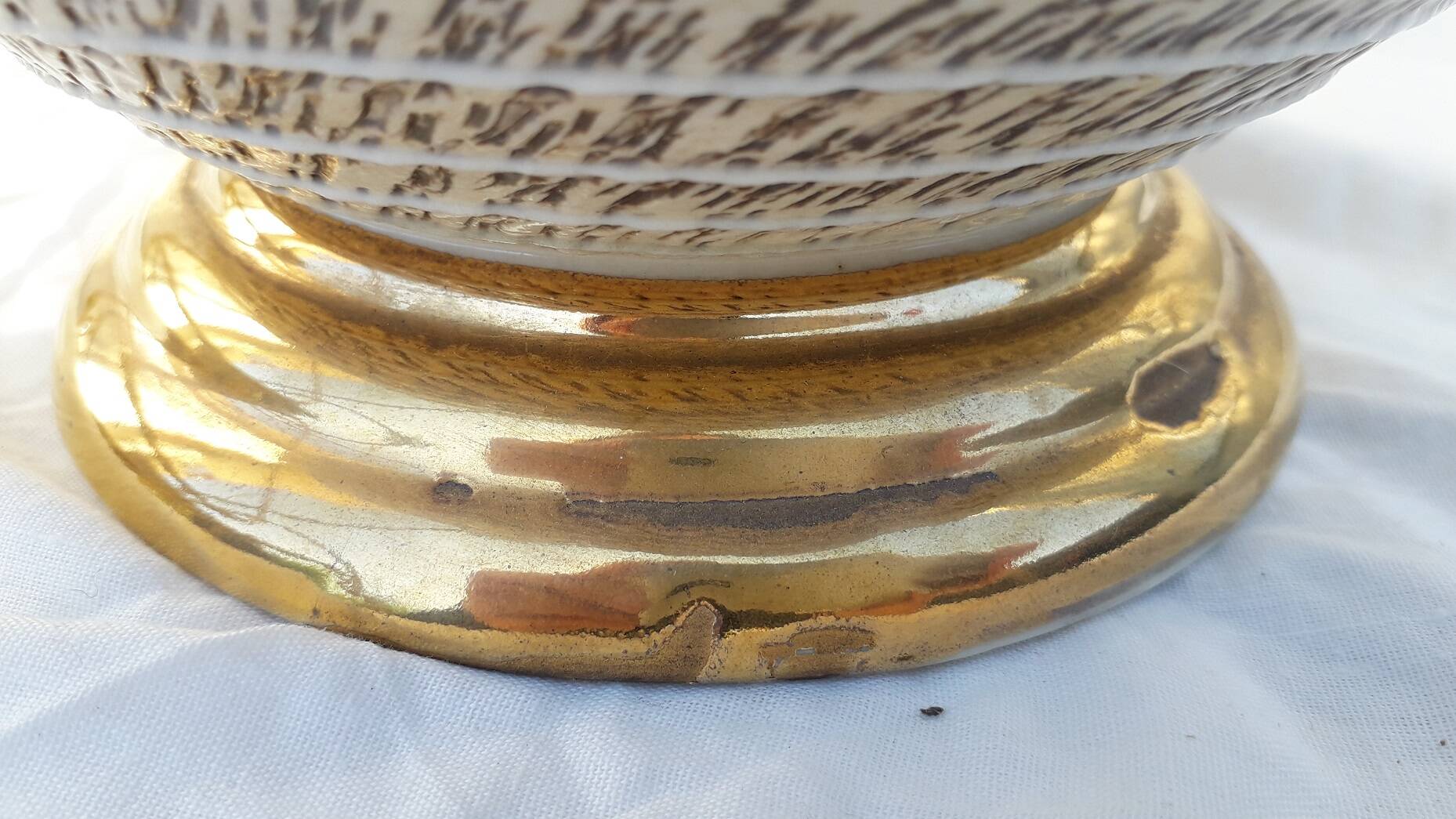 Brisdoux stoneware lamp base