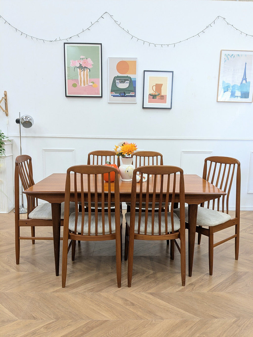Teak table from the 60s