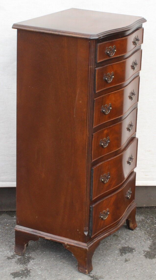 Mahogany chest of drawers 6 drawers 1960