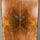 Armoire Art Déco en ronce de noyer 1930