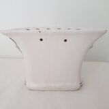 Louis XV Bouquetière Vase in Moustiers Earthenware Grotesque Decor Joseph Olery