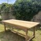 Table de ferme avec rallonges