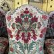 Suite de 6 chaises anglaises en velours
