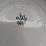 3 old Terre de fer plates