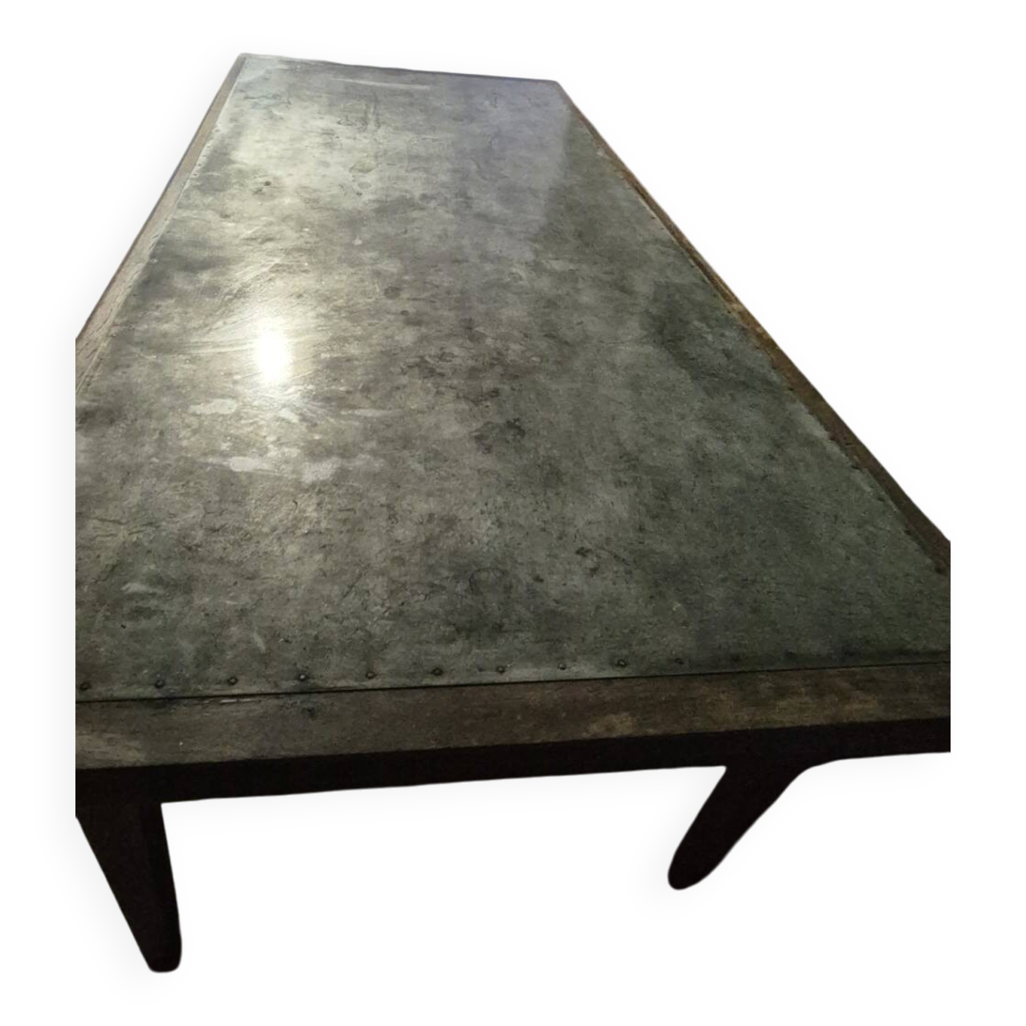 Zinc farm table