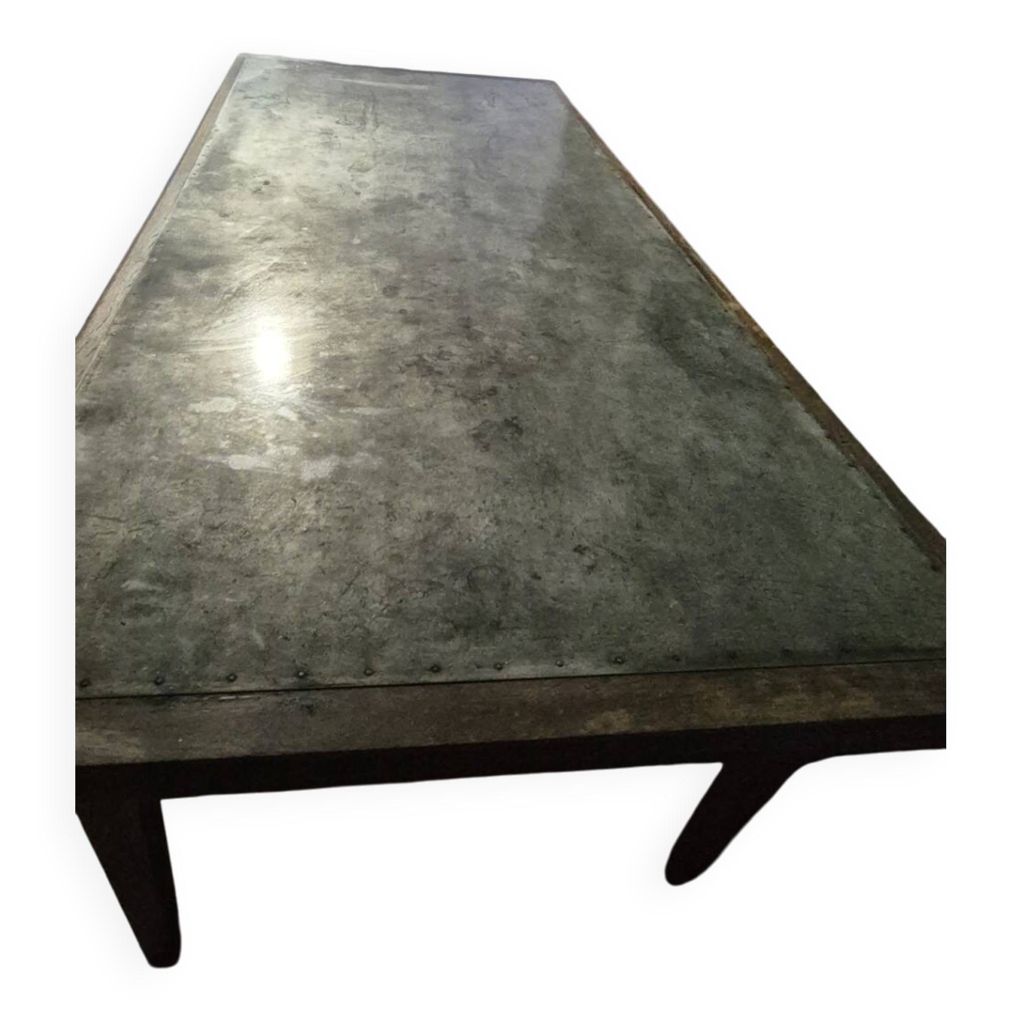 Zinc farm table