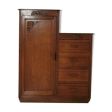 Armoire asymétrique art déco