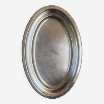 Stainless steel serving dish