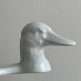 White porcelain foie gras dish