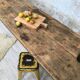 Table de ferme vintage
