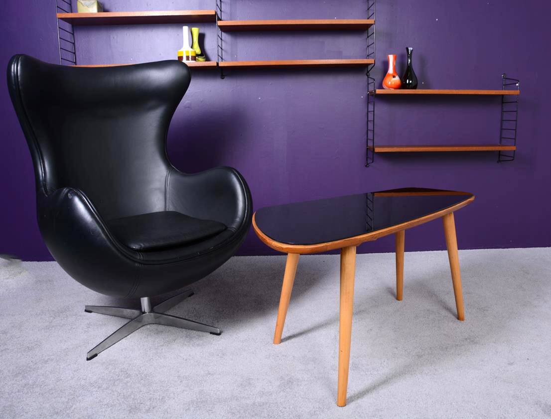 Free-form coffee table, dating from the 1960s