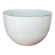 Mid-Century Modern Danish Large White Enamel Bowl, 1960s