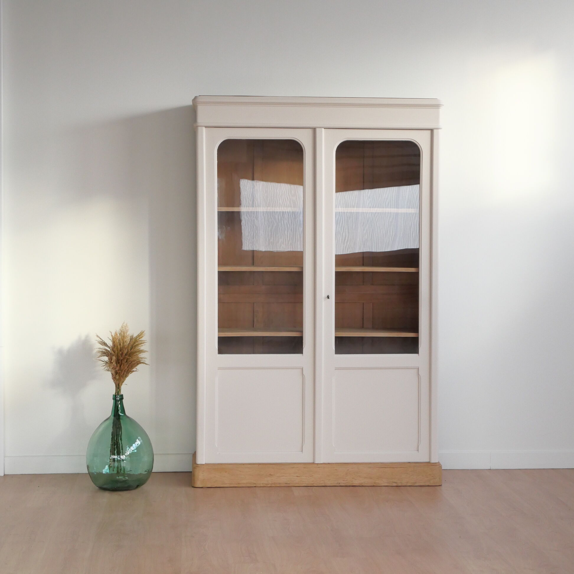 Antique library showcase