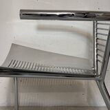 Fauteuil métal chromé, Ronald-Cecil Sportes, 1980