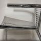 Chrome-plated metal armchair, Ronald-Cecil Sportes, 1980