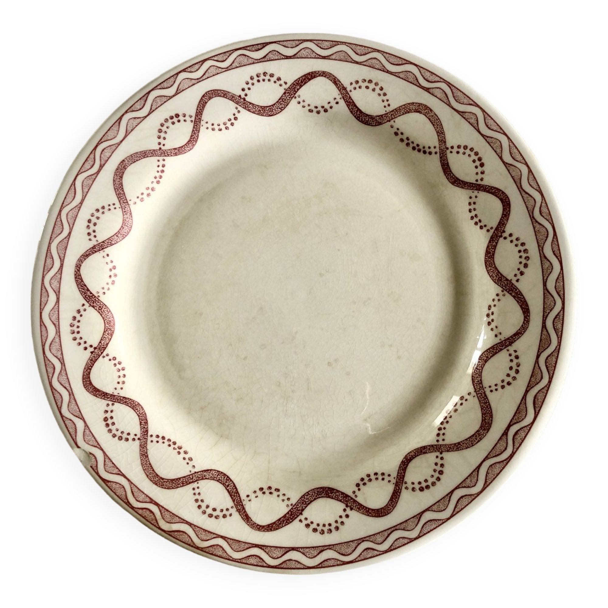 Assiette plate gien aurelie