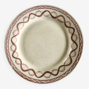 Assiette plate gien aurelie