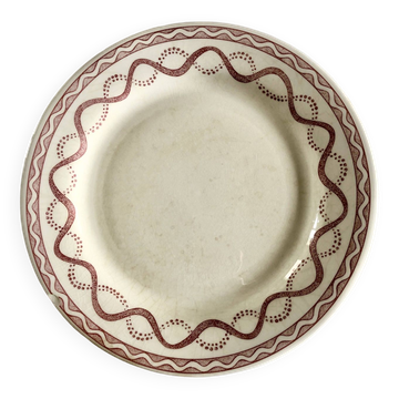 Assiette plate gien aurelie