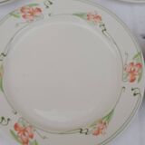 10 Villeroy & Boch vitro porcelain plates Miami model diam 23 cm