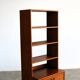 bibliothèque vintage | armoire murale | teck | suédois