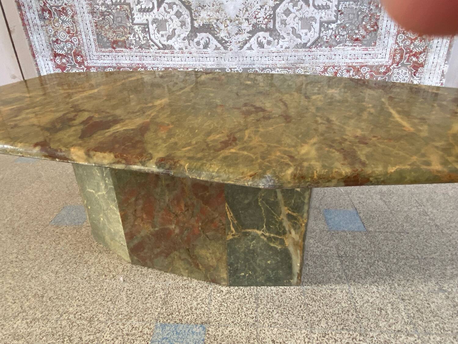 Marble coffee table, 1970s