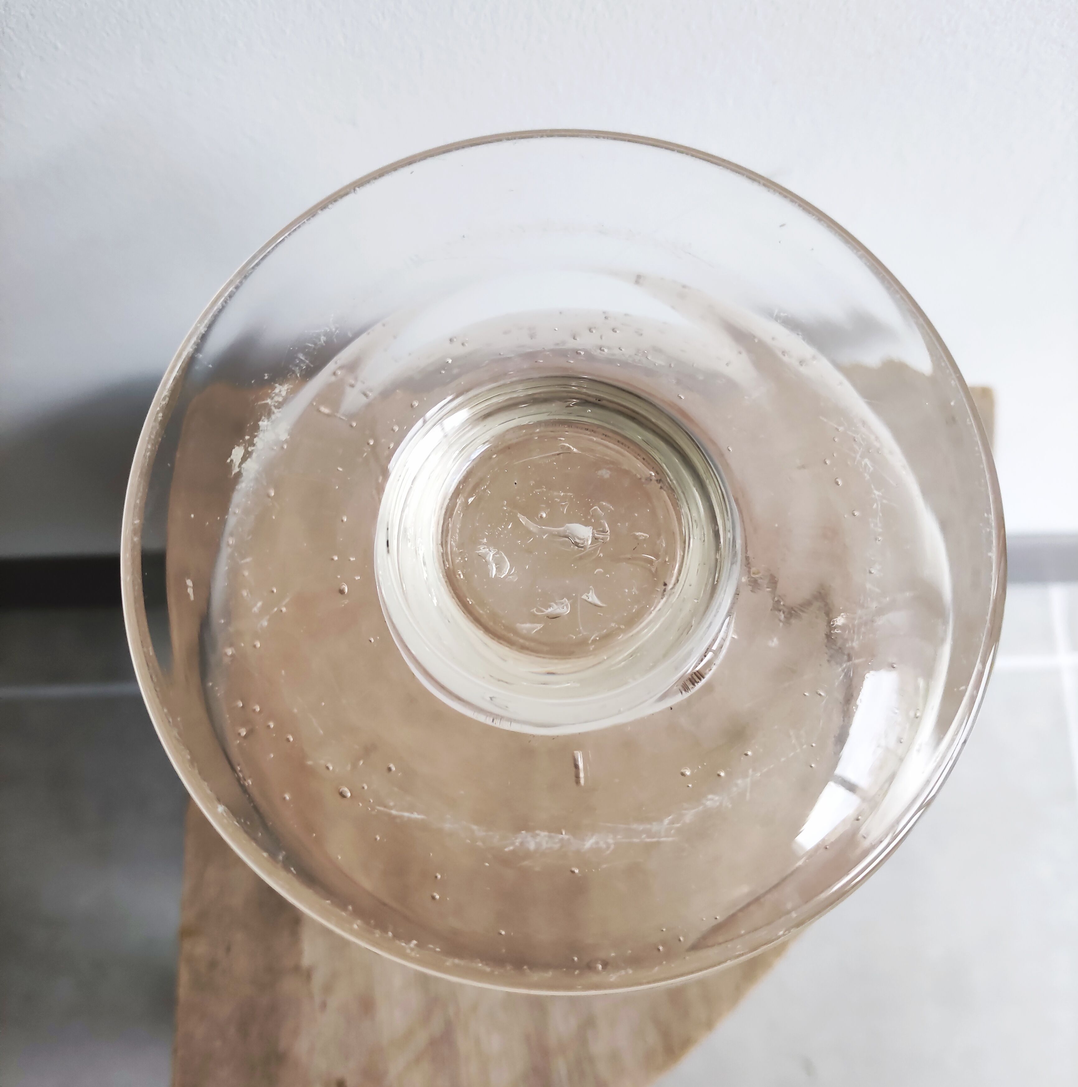 Old blown glass vase