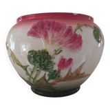 Delphin Massier earthenware cache pot