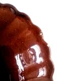 Vallauris style ceramic godron cup