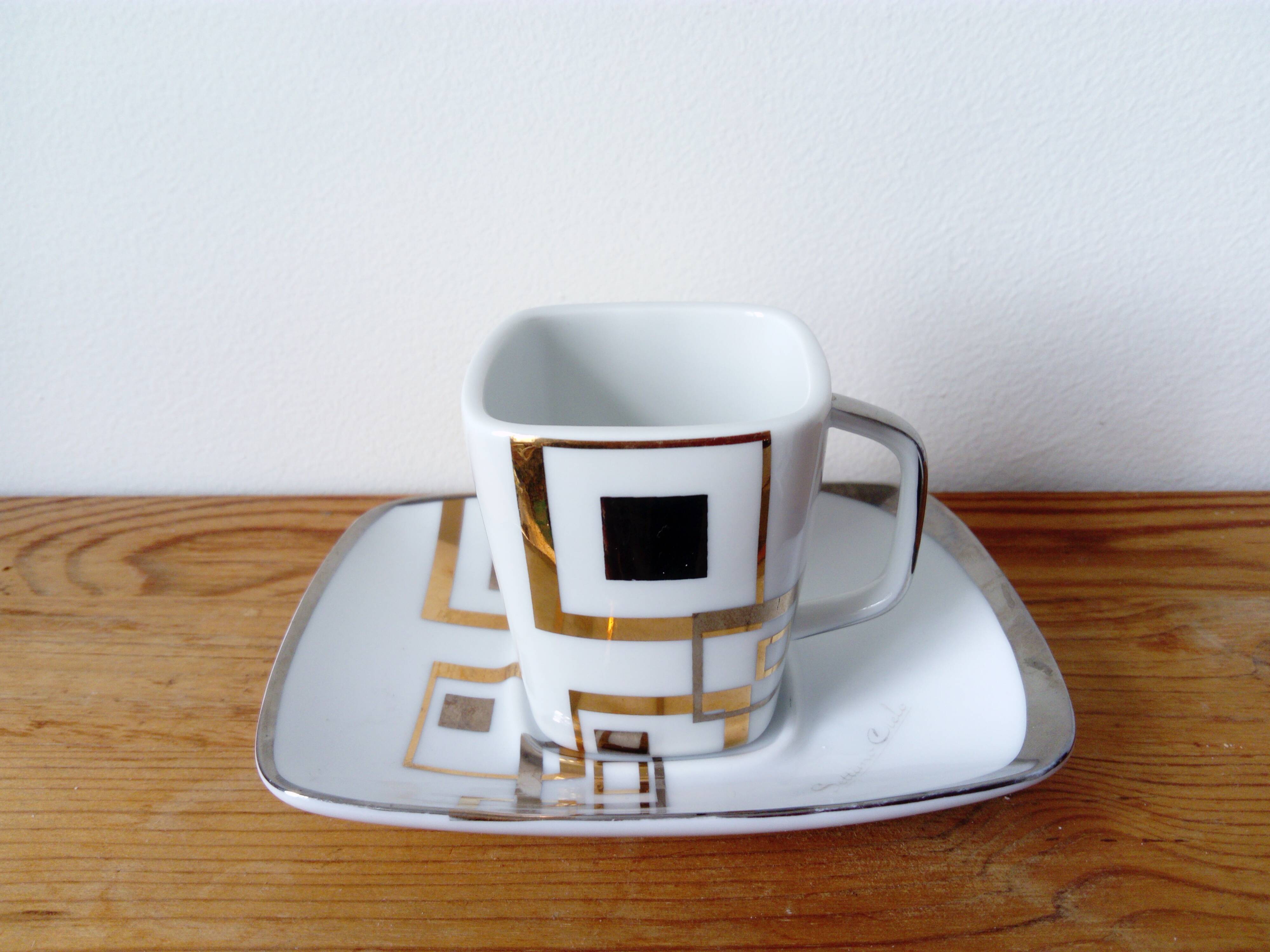 Vintage art deco cup and saucer