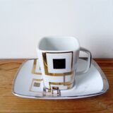 Vintage art deco cup and saucer