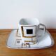 Vintage art deco cup and saucer