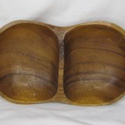 vide poche en bois massif