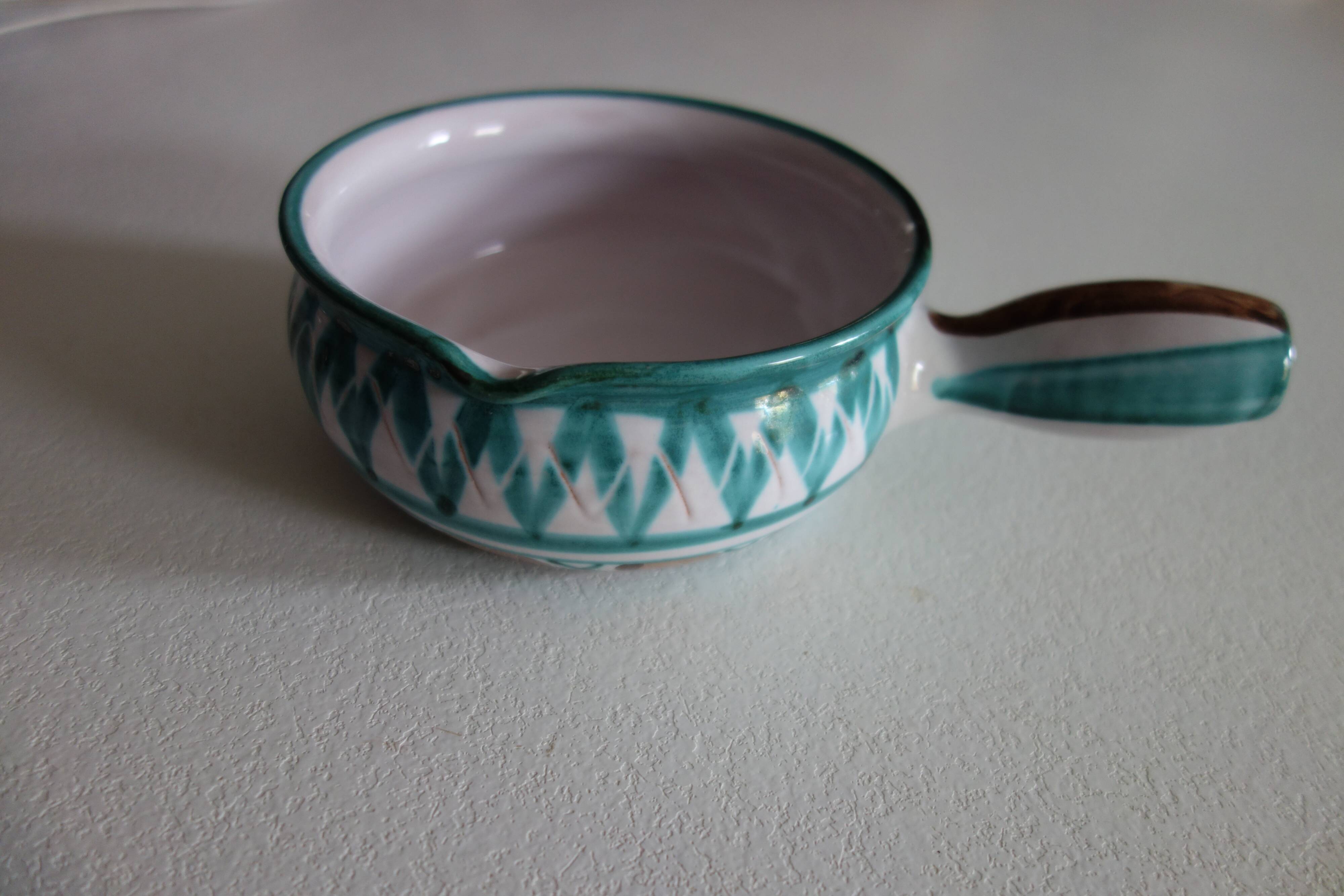 GLAZED CERAMIC POT BY ROBERT PICAULT 1960