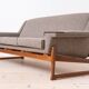 Johannes Andersen Sofa Excellent for AB Trensums Fåtöljfabrik, Reupholstered in KVADRAT