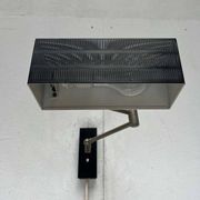 Mid-century German minimalist wall lamp model Flamingo by BUR, Bünte & Remmler Leuchten, 1960s.