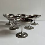 Stainless steel ice cream cups