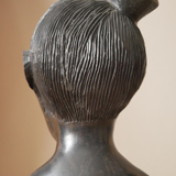 Bust of a woman in ebony African Art