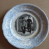 Old plate riddles